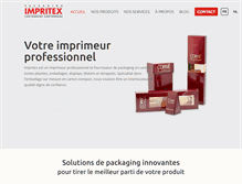 Tablet Screenshot of impritex.eu